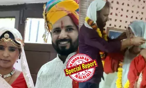 ആദ്യരാത്രി ഒന്നിച്ചുകിടക്കാന്‍ പാടില്ല; കുടുംബാചാരം തെറ്റിക്കാന്‍ വയ്യ ചേട്ടായെന്ന് നവവധു; ആചാരലംഘനം ഭയന്ന് മുറിയില്‍ നിന്ന് മാറി കിടന്ന് പാവം നവവരന്‍; പുലര്‍ച്ചെ കല്യാണം നടത്തിയ ബ്രോക്കര്‍ക്കൊപ്പം ഒളിച്ചോടി നവവധു