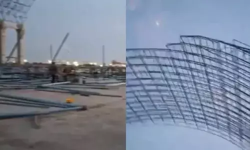 1,320 മെഗാവാട്ട് ശേഷിയുള്ള താപവൈദ്യുതി പദ്ധതിയുടെ നിര്‍മാണത്തിനിടെ കോണ്‍ക്രീറ്റ് കമാനം സ്ഥാപിക്കുന്നതിനിടെ അപകടം; ഒന്‍പത് തൊഴിലാളികള്‍ മരിച്ചു; ഒരാള്‍ക്ക് പരിക്ക്; മരിച്ചവരില്‍ എല്ലാം അസം സ്വദേശികള്‍