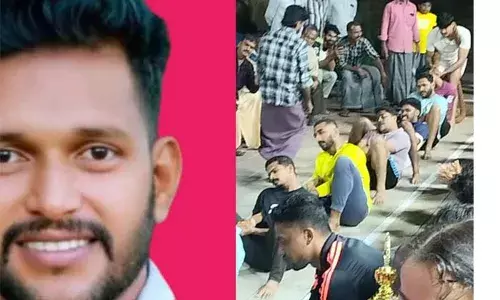 വടംവലി മത്സരത്തിനിടെ ഡി.വൈ.എഫ്.ഐ നേതാവ് കുഴഞ്ഞു വീണു മരിച്ചു; അന്ത്യം സംഭവിച്ചത് പരിയാരം ബാങ്ക് ജീവനക്കാരനായ പി.വി.രതീഷിന്