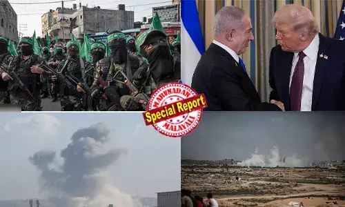 നിലവിളികള്‍ കേട്ടുമനം മടുത്ത ഒരു കൂട്ടര്‍ക്ക് ചോരക്കളി മതിയായി; ആയുധം വച്ച് കീഴടങ്ങാന്‍ മനസ്സില്ലെന്ന് വാദിക്കുന്ന മറുവിഭാഗത്തിന് ഇസ്രയേലിനെ സംശയവും പേടിയും; ഹമാസ് നേതാക്കള്‍ക്കിടയില്‍ ഭിന്നത; ട്രംപിന്റെ ഗസ്സ സമാധാന പദ്ധതിയില്‍ ഉടക്ക്; കുടിവെള്ളവും ഭക്ഷണവും കിട്ടാതെ വലയുന്ന ഗസ്സയിലെ സാധാരണക്കാരുടെ പ്രതീക്ഷകളെ തകിടം മറിക്കുമോ?