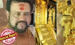 വിജയ് മല്യ സമര്പ്പിച്ചത് സ്വര്ണ്ണപാളി തന്നെയാണ്; അന്ന് 30 കിലോയോളം സ്വര്ണം ഉപയോഗിച്ചു എന്നാണ് അറിവ്; ദ്വാരപാലക ശില്പ പാളികള് പുറത്തുകൊണ്ടുപോയി പൂജിച്ചിട്ടുണ്ടെങ്കില് അത് തെറ്റാണ്; വിവാദങ്ങളില് സമഗ്ര അന്വേഷണം വേണമെന്ന് ശബരിമല മുന്തന്ത്രി കണ്ഠരര് മോഹനര് വിജയ് മല്യ സമര്പ്പിച്ചത് സ്വര്ണ്ണപാളി തന്നെയാണ്; അന്ന് 30 കിലോയോളം സ്വര്ണം ഉപയോഗിച്ചു എന്നാണ് അറിവ്; ദ്വാരപാലക ശില്പ പാളികള് പുറത്തുകൊണ്ടുപോയി പൂജിച്ചിട്ടുണ്ടെങ്കില് അത് തെറ്റാണ്; വിവാദങ്ങളില് സമഗ്ര അന്വേഷണം വേണമെന്ന് ശബരിമല മുന്തന്ത്രി കണ്ഠരര് മോഹനര്