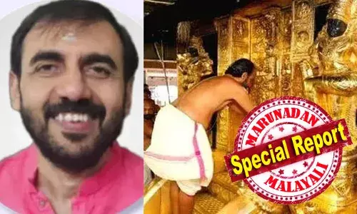 ചെമ്പെന്ന് പറഞ്ഞത് ദേവസ്വം ബോര്‍ഡ്; രേഖകളിലും ചെമ്പാണ്; സ്വര്‍ണം നഷ്ടമായത് കൊണ്ടാകാം ചെമ്പെന്ന് രേഖപ്പെടുത്തിയത്; എല്ലാം കോടതിയില്‍ പറയുമെന്ന് ഉണ്ണികൃഷ്ണന്‍ പോറ്റി; വിവാദ സ്‌പോണ്‍സറെ ചോദ്യം ചെയ്യേണ്ടെന്ന് ദേവസ്വം വിജിലന്‍സ് തീരുമാനിച്ചത് മൊഴി എടുത്ത് ഉന്നതര്‍ കുടുങ്ങുമെന്ന ഭയം കാരണം; തന്നെ ആര്‍ക്കും ഒരു ചുക്കും ചെയ്യാനാകില്ലെന്ന ആത്മവിശ്വാസത്തില്‍ കാരേറ്റുള്ള പോറ്റി!