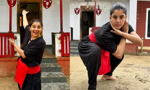 കേരളത്തിൽ കളരിപ്പയറ്റ് അഭ്യസിക്കുകയാണ്; പരിശീലനച്ചിത്രങ്ങള്‍ പങ്കുവെച്ച് ഇഷ തല്‍വാര്‍; ഇനി തട്ടമിട്ട ആയിഷ അല്ല, അറക്കൽ ആയിഷയെന്ന് ആരാധകർ