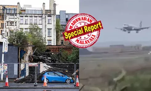 കാറുകള്‍ തകര്‍ന്നു; മരങ്ങള്‍ വീണു; ഗതാഗതം സ്തംഭിച്ചു; ട്രെയിനുകളും ബസുകളും റദ്ദാക്കി; ബ്രിട്ടനെ പിടിച്ചു കുലുക്കി എയ്മി കൊടുങ്കാറ്റ്; അനേകം വീടുകളില്‍ വൈദ്യുതി നിലച്ചു; ജനജീവിതം ദുരിത പൂര്‍ണം: കൊടുങ്കാറ്റില്‍ വിറച്ച് ബ്രിട്ടന്‍