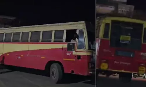 നിർത്തിയിട്ടിരുന്ന കെഎസ്ആർടിസി ബസ് കാണാനില്ല; പത്തനംതിട്ടയിലേക്ക് പോകേണ്ട ബസ് പോയത് മറ്റൊരിടത്തേക്ക്; ബസ് മുള്ളൻകൊല്ലി വഴി പോയതായി നാട്ടുകാർ; പുറത്ത് വന്നത് ഡ്രൈവറുടെ അബദ്ധം