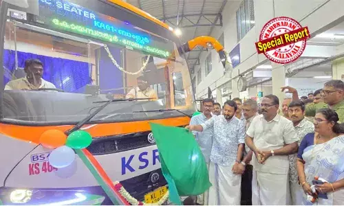 വിവാദങ്ങള്‍ക്കിടെ ആദ്യമായി പൊതുപരിപാടിയില്‍ പങ്കെടുത്ത് രാഹുല്‍ മാങ്കൂട്ടത്തില്‍; പാലക്കാട് ബസ് സ്റ്റാന്‍ഡില്‍ പുതിയ കെ എസ്ആര്‍ടിസി ബെംഗളുരു എസി സീറ്റര്‍ ബസ് സര്‍വീസ് ഫ്‌ളാഗ് ഓഫ് ചെയ്ത് എം എല്‍ എ; പ്രതിഷേധം ഉപേക്ഷിച്ച് ബിജെപിയും യുവമോര്‍ച്ചയും; പരിപാടി അറിഞ്ഞില്ലെന്ന് ഡിവൈഎഫ്‌ഐ