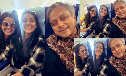 രണ്ട് യുവതാരങ്ങൾക്കൊപ്പം.., വളരെ മനോഹരമായ കൂട്ടായിരുന്നു അവരെനിക്ക്, ബൈസണ് വിജയാശംസകൾ; അനുപമ പരമേശ്വരനും രജീഷ വിജയനുമൊപ്പമുള്ള ചിത്രം പങ്കുവെച്ച് ശശി തരൂർ