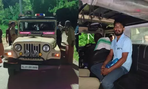 ആലത്തൂർ വീഴുമലയിൽ കുടുങ്ങിയ യുവാവിനെ രക്ഷപ്പെടുത്തി വനംവകുപ്പ്; കാട്ടിൽ അതിക്രമിച്ച് കയറിയതിന് കേസെടുത്ത് പോലീസ്