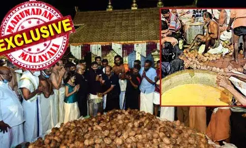 പമ്പാ ഗണപതി കോവിലില്‍ നെയ് നിറയ്ക്കല്‍; പണക്കൊഴുപ്പില്‍ ട്രാക്ടറില്‍ ആചാരം ലംഘിച്ച് 20,000 നെയ്യ് തേങ്ങ മല കയറ്റും; പുതുവല്‍സരം ആഘോഷമാക്കി നെയ്യഭിഷേകം! എല്ലാത്തിനും തുണ ബംഗ്ലൂരുവിലെ ഭീമാ ജ്യൂല്ലറി; ഉണ്ണികൃഷ്ണന്‍ പോറ്റിയ്ക്ക് സ്വര്‍ണ്ണ സുഹൃത്തുക്കളും! ശബരിമല മുമ്പ് ചര്‍ച്ച ചെയ്ത ആ നെയ്യഭിഷേക വിവാദം ഇങ്ങനെ