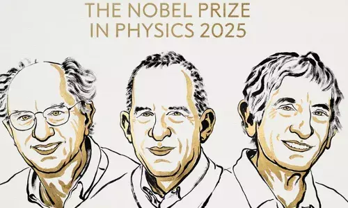 ഭൗതികശാസ്ത്രത്തിനുള്ള നോബൽ സമ്മാനം മൂന്ന് പേര്‍ക്ക്; പുരസ്കാരം ക്വാണ്ടം മെക്കാനിക്സിൽ; അംഗീകാരം കാലിഫോർണിയ സർവകലാശാലയുടെ ഭാഗമായിരുന്നപ്പോൾ നടത്തിയ ഗവേഷണത്തിന്