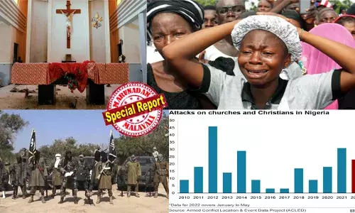 നൂറുകണക്കിന് മോട്ടോര്‍ സൈക്കിളുകളില്‍ തോക്കുകളുമായി എത്തി ഗ്രാമം വളഞ്ഞ് കൊല; 2009 മുതല്‍ തകര്‍ക്കപ്പെട്ടത് 19,100 പള്ളികള്‍; വിശ്വാസത്തിന്റെ പേരില്‍ കൊല്ലപ്പെട്ടത് പതിനായിരങ്ങള്‍; ഗസ്സക്കുവേണ്ടി നിലവിളിക്കുന്ന കേരള മാധ്യമങ്ങള്‍ നൈജീരിയയിലെ ക്രിസ്ത്യന്‍ വംശഹത്യ മൂടിവെക്കുന്നോ?