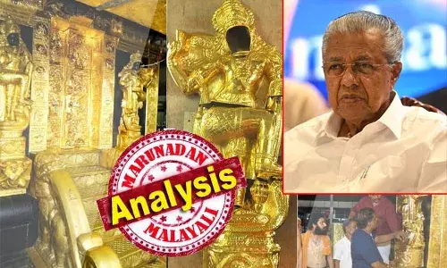 ശബരിമല വിവാദത്തില്‍ ഉരുത്തിരിയുന്നത് യുവതീപ്രവേശന സമയത്തിന് സമാനമായ സാഹചര്യം; സന്നിധാനത്തു നിന്നും സ്വര്‍ണം മോഷണം പോയി എന്ന പ്രചരണം വലിയ ആഘാതമാകുമെന്ന തിരിച്ചറിവില്‍ പാര്‍ട്ടിയും സര്‍ക്കാറും; ഉദ്യോഗസ്ഥര്‍ക്കെതിരെ നടപടിയെടുത്ത് പ്രതിരോധം  തീര്‍ക്കാന്‍ സിപിഎം;  തെരഞ്ഞെടുപ്പു കാലത്ത് വെളുക്കാന്‍ തേച്ച അയ്യപ്പ സംഗമം സര്‍ക്കാറിന് തന്നെ ബൂമറാങ് ആയപ്പോള്‍