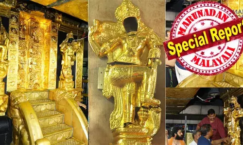 സദാസമയവും സുരക്ഷയൊരുക്കാന്‍ പത്തംഗ ആംഡ് ഗാര്‍ഡ്; സായുധ പോലീസിന് അതിക്രമിച്ച് കടക്കുന്നവരെ വെടി വച്ചിടാനും അധികാരം; ശബരിമല ശ്രീകോവിലിന് അതീവ സുരക്ഷയൊരുക്കുന്ന ആംഡ് ഗാര്‍ഡ് അറിയാതെ ഒന്നും നടക്കില്ല; സ്വര്‍ണപാളികള്‍ കൊണ്ടു പോയ വിവരം ഉന്നത പോലീസ് അധികൃതര്‍ അറിയാതെ പോയോ?