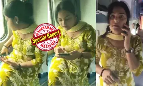 എന്റെ വീഡിയോ..പിടിച്ചാൽ ഉണ്ടല്ലോ?; എങ്കിൽ..ടിക്കറ്റ് കാണിക്ക്; അല്ലെങ്കില്‍ പുറത്ത് പോ..ശല്യം ചെയ്യാതെ..!!; ട്രെയിനിലെ ഏസി കോച്ചിലിരുന്ന് ടീച്ചറുടെ സുഖയാത്ര; ഒടുവിൽ ടിടിഇ യുടെ വരവിൽ സത്യം പുറത്ത്; വൈറലായി ദൃശ്യങ്ങൾ