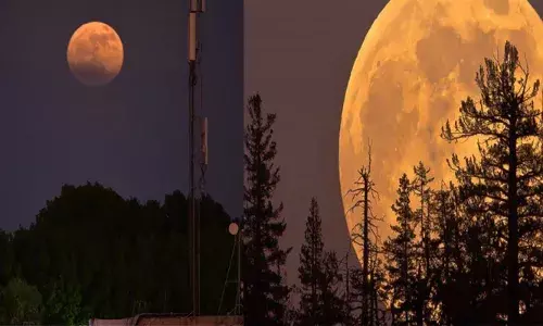 രാത്രി കുവൈറ്റ് ആകാശത്ത് തെളിഞ്ഞത് അസാധാരണ കാഴ്ച; കാണാൻ ഉയർന്ന പ്രദേശങ്ങളിലേക്ക് ഓടി ആളുകൾ; വിസ്മയിപ്പിച്ച് ജയന്‍റ് മൂൺ പ്രതിഭാസം; ദൃശ്യങ്ങൾ പുറത്ത്