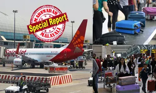 വളരെ വൈകി ദുബായിൽ നിന്ന് ടേക്ക് ഓഫ് ചെയ്ത വിമാനം; കാതങ്ങൾ താണ്ടി ഡൽഹിയിൽ ലാൻഡ് ചെയ്തതും എങ്ങും വിചിത്രമായ കാഴ്ചകൾ; കൺവെയർ ബെൽറ്റിന് ചുറ്റും നിന്ന യാത്രക്കാർക്ക് അമ്പരപ്പ്; പരക്കം പാഞ്ഞ് എയർപോർട്ട് അധികൃതർ; ഗതികെട്ട് ഒടുവിൽ ജീവനക്കാർ ചെയ്തത്