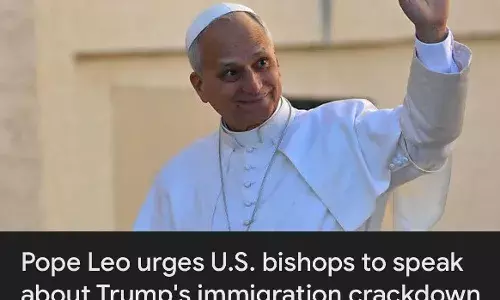 മൈഗ്രന്റ് കുടിയേറ്റക്കാര്ക്കായി ടെക്സാസ് ബിഷപ്പ് പോപ്പുമായി കൂടിക്കാഴ്ച നടത്തി മൈഗ്രന്റ് കുടിയേറ്റക്കാര്ക്കായി ടെക്സാസ് ബിഷപ്പ് പോപ്പുമായി കൂടിക്കാഴ്ച നടത്തി