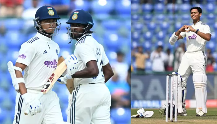 24 വയസ്സിനുള്ളില്‍ സച്ചിന്‍ പേരില്‍ കുറിച്ചത് 11 ടെസ്റ്റ് സെഞ്ചറികള്‍; പിന്‍ഗാമിയായി ജയ്സ്വാള്‍; അര്‍ധസെഞ്ചുറിയുമായി സുദര്‍ശന്‍;  വിന്‍ഡീസിനെതിരെ കൂറ്റന്‍ സ്‌കോറിലേക്ക് ഇന്ത്യ