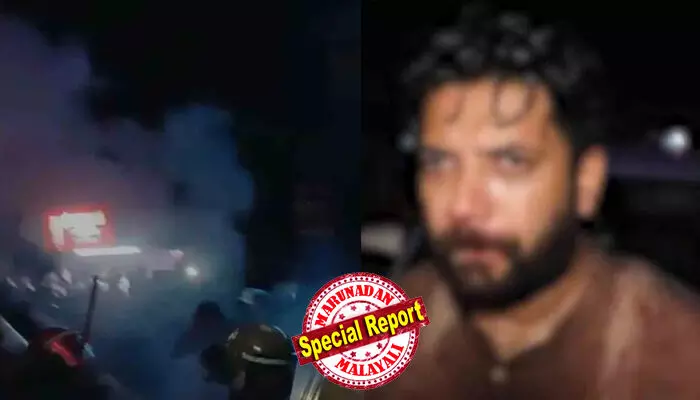 പേരാമ്പ്രയില് പ്രതിഷേധ പ്രകടനങ്ങള്ക്കിടെ സിപിഎം-കോണ്ഗ്രസ് സംഘര്ഷം; ലാത്തിച്ചാര്ജ്; കണ്ണീര് വാതകം പ്രയോഗിച്ചു; ഷാഫി പറമ്പില് എംപി അടക്കമുള്ളവര്ക്ക് പരിക്കേറ്റു ഈ ചോര കൊണ്ട് അയ്യപ്പന്റെ സ്വര്ണം കട്ടത് മറച്ചു പിടിക്കാന് സിപിഎം ശ്രമിക്കേണ്ടെന്ന് ഷാഫി പറമ്പില്; റോഡ് ഉപരോധിച്ച് യുഡിഎഫ് പ്രവര്ത്തകര്; നാളെ ബ്ലോക്ക് തലങ്ങളില് പ്രതിഷേധ പ്രകടനത്തിന് കോണ്ഗ്രസ് പേരാമ്പ്രയില് പ്രതിഷേധ പ്രകടനങ്ങള്ക്കിടെ സിപിഎം-കോണ്ഗ്രസ് സംഘര്ഷം; ലാത്തിച്ചാര്ജ്; കണ്ണീര് വാതകം പ്രയോഗിച്ചു; ഷാഫി പറമ്പില് എംപി അടക്കമുള്ളവര്ക്ക് പരിക്കേറ്റു ഈ ചോര കൊണ്ട് അയ്യപ്പന്റെ സ്വര്ണം കട്ടത് മറച്ചു പിടിക്കാന് സിപിഎം ശ്രമിക്കേണ്ടെന്ന് ഷാഫി പറമ്പില്; റോഡ് ഉപരോധിച്ച് യുഡിഎഫ് പ്രവര്ത്തകര്; നാളെ ബ്ലോക്ക് തലങ്ങളില് പ്രതിഷേധ പ്രകടനത്തിന് കോണ്ഗ്രസ്