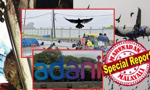 പരുന്തും കാക്കയും കൊക്കും ഉള്‍പ്പെട്ട പക്ഷിക്കൂട്ടങ്ങള്‍ ഉയര്‍ത്തുന്നത് വന്‍ സുരക്ഷാ ഭീഷണി; കുവൈറ്റ് എയര്‍വേയ്‌സ് വിമാനം പന്നിറങ്ങുമ്പോള്‍ പാഞ്ഞടുത്ത് പക്ഷിക്കൂട്ടം; പൈലറ്റിന്റെ മനസാന്നിധ്യം സുരക്ഷിത ലാന്‍ഡിംഗ് ആയപ്പോള്‍ ഒഴിവായത് വന്‍ ദുരന്തം; ഒരാഴ്ചയ്ക്കിടെ കഷ്ടിച്ച് രക്ഷപ്പെട്ടത് നാലു വിമാനങ്ങള്‍; അദാനി എയര്‍പോര്‍ട്ട് സുരക്ഷിതമോ? പക്ഷി ഭീഷണിയില്‍ തിരുവനന്തപുരം