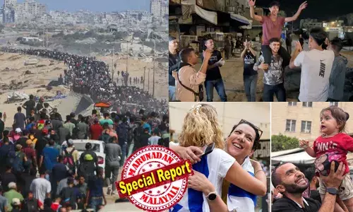 ഗാസയില്‍ വെടിനിര്‍ത്തല്‍ പ്രാബല്യത്തില്‍; ഇസ്രയേല്‍ സൈന്യം ഭാഗികമായി പിന്മാറി;  സമാധാനം പ്രതീക്ഷിച്ച് ഫലസ്തീനികള്‍ വീടുകളിലേക്ക് മടങ്ങുന്നു;  വ്യവസ്ഥകള്‍ സമയബന്ധിതമായി ഹമാസ് അനുസരിച്ചില്ലെങ്കില്‍ വീണ്ടും യുദ്ധത്തിലേക്കെന്ന ഭീഷണിയുമായി ബെഞ്ചമിന്‍ നെതന്യാഹു