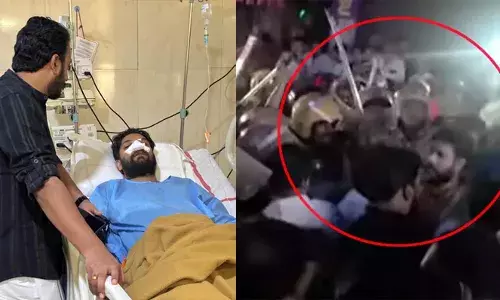 പൊലീസ് ഇതൊന്നു കാണൂ...-ഷാഫിയെ അടിക്കുന്ന വീഡിയോ പങ്കുവെച്ച് രാഹുല്‍ മാങ്കൂട്ടത്തില്‍; ശ്രീ വിജയന്‍, ഓരോ തുള്ളി ചോരയ്ക്കും ഈ നാട് മറുപടി പറയിപ്പിക്കുംമെന്നും പാലക്കാട് എംഎല്‍എ; ശസ്ത്രക്രിയക്ക് വിധേയനായി ബേബി മെമ്മോറിയല്‍ ആശുപത്രിയില്‍ കഴിയുന്ന ഷാഫിയെ രാഹുല്‍ സന്ദര്‍ശിച്ചു