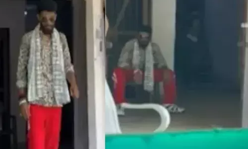 ലോക്കപ്പിന് മുന്നിൽ ഒരു പേടിയുമില്ലാതെ കൂളിംഗ് ഗ്ലാസ് വെച്ച് ഒരാളുടെ മാസ്സ് നടത്തം; സ്ലോ മോഷനിൽ വന്ന് പോലീസ് സ്റ്റേഷന് അകത്ത് കയറിയതും എട്ടിന്റെ പണി; ദൃശ്യങ്ങൾ വൈറൽ