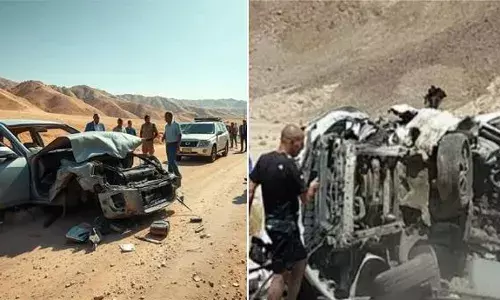 ഹമാസ്-ഇസ്രയേല്‍ വെടിനിര്‍ത്തല്‍ കരാര്‍ അന്തിമ ചര്‍ച്ചകള്‍ക്കായി ഈജിപ്തിലേക്ക് തിരിച്ച ഖത്തര്‍ നയതന്ത്രജ്ഞര്‍ വാഹനാപകടത്തില്‍ മരിച്ചു; അപകടത്തില്‍ പെട്ടത് പ്രോട്ടോകോള്‍ ടീമിലുള്ളവര്‍