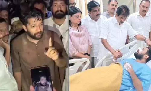 ഷാഫി പറമ്പിലിന് മര്‍ദ്ദനം: മൂന്ന് ഉദ്യോഗസ്ഥര്‍ക്കെതിരെ നടപടി ആവശ്യപ്പെട്ട് ഡിജിപിക്ക് പരാതി; നല്‍കിയത് കോണ്‍ഗ്രസ് കോഴിക്കോട് ജില്ലാ നേതൃത്വം