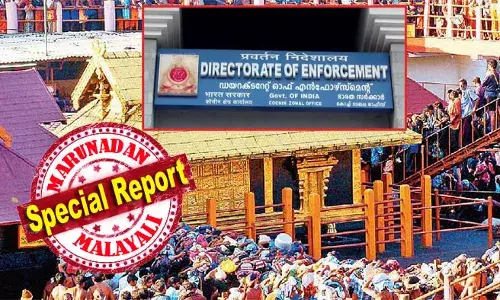 അയ്യപ്പന്റെ യോഗദണ്ഡില്‍ സ്വര്‍ണം ചുറ്റുന്ന പ്രവൃത്തിക്ക് ഉണ്ണിക്കൃഷ്ണന്‍ ശ്രമിച്ചെങ്കിലും അത് അന്നത്തെ ദേവസ്വം ബോര്‍ഡ് പ്രസിഡന്റ് പത്മകുമാറിന്റെ മകന്‍ ജയശങ്കര്‍ പത്മനു ലഭിച്ചു; ശബരിമലയില്‍ ഉണ്ണികൃഷ്ണന്‍ പോറ്റി പിടിമുറുക്കിയത് സ്‌പോണ്‍സര്‍ഷിപ്പ് ഒഴുക്കി; ചില്ലിക്കാശില്ലാത്ത പോറ്റി കോടീശ്വരനുമായി; അന്വേഷണത്തിന് ഇഡിയും എത്തുന്നു; വിവര ശേഖരണം തുടങ്ങി കേന്ദ്ര ഏജന്‍സി