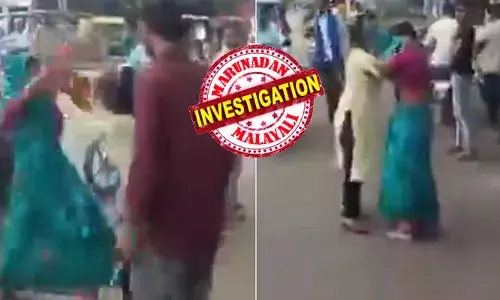 സത്യം..പറ ഇത് നിങ്ങളുടെ ആരാ; എന്നെ ഇത്രയും കാലം ചതിക്കുവായിരുന്നല്ലേ..!!; റോഡിലിറങ്ങിയ ഭാര്യ കണ്ടത് ഭർത്താവിന്റെ മറ്റൊരു മുഖം; ഒളിച്ച് നിന്ന് കാമുകിയുമായി കൊഞ്ചി കൊഴയൽ; കലി കയറി മുടിക്ക് കുത്തിപ്പിടിച്ച് നല്ല ഇടിപൊട്ടി; തെരുവ് മുഴുവൻ ബഹളം; ദൃശ്യങ്ങൾ പുറത്ത്