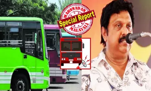 ആ ശബ്ദം കേട്ട് ഞാൻ പേടിച്ചുപോയി; ഫയർ എൻജിൻ വരികയാണെന്നാണ് വിചാരിച്ചത്..; റോക്കറ്റ് സ്പീഡിലാണോ ആളുകളെ കൊണ്ടുപോകുന്നത് !!; ഉദ്ഘാടന വേദിയിൽ ചാർജായി പ്രസംഗിച്ചുകൊണ്ടിരുന്ന ഗതാഗത മന്ത്രി; പെട്ടെന്ന് അതുവഴി ഹോണടിച്ച് പാഞ്ഞ ഒരു ബസ്; അതെ വേദിയിൽ വച്ച് തന്നെ പണിയും കൊടുത്ത് മന്ത്രി ഗണേഷ് കുമാർ