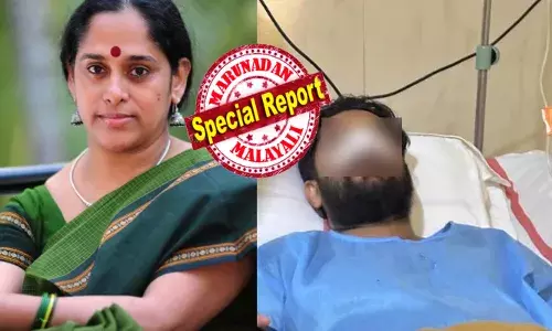 ഹേ..തലയില്‍ ഇത്രയും വലിയ ഓപ്പറേഷന്‍ ചെയ്തതായി തോന്നുന്നില്ലാലോ; മുടി അൽപ്പം മാത്രമേ മുറിച്ചിരുന്നുള്ളു..!!; ഷാഫിക്കെതിരായ ഓപ്പറേഷന്‍ വിവാദങ്ങള്‍ കൊഴുക്കുന്നതിനിടെ പോസ്റ്റുമായി എത്തിയ നടി; സോഷ്യൽ മീഡിയയിൽ ചർച്ച മൂത്തതും ട്വിസ്റ്റ്; ആള് എവിടെ പോയെന്ന് കമെന്റുകൾ