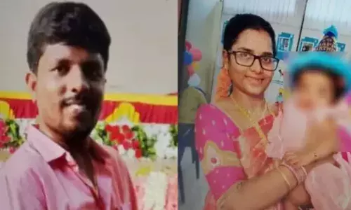 കുടുംബവഴക്കില്‍ മനംമടുത്ത് വീടുവിട്ടിറങ്ങി; ഒന്നര വയസ്സുള്ള കുഞ്ഞുമായി ഗുഡ്സ് ട്രെയിനിന് മുന്നില്‍ ചാടി മൂന്നംഗ കുടുംബം ജീവനൊടുക്കി; പിന്നാലെ മുത്തശ്ശിയും മരിച്ചു