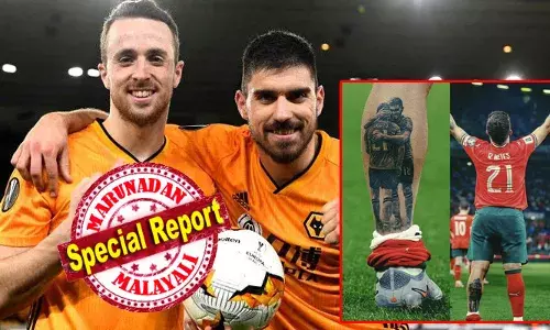 അകാലത്തിൽ പൊലിഞ്ഞ പ്രിയ കൂട്ടുകാരന്റെ ജേഴ്സി നമ്പറിൽ ഗ്രൗണ്ടിലെത്തി വലകുലുക്കിയത് ഇഞ്ചുറി ടൈമിൽ; വിജയഗോളിന് പിന്നാലെ ഇടതു കാലിലെ സോക്സ് താഴ്ത്തി, ആകാശത്തേക്ക് കൈകളുയർത്തി ആഘോഷം; ക്യാമറകളിൽ പതിഞ്ഞത് നെവസിന്റെ കാലിലെ ഡീഗോ ജോട്ടയുടെ ടാറ്റു