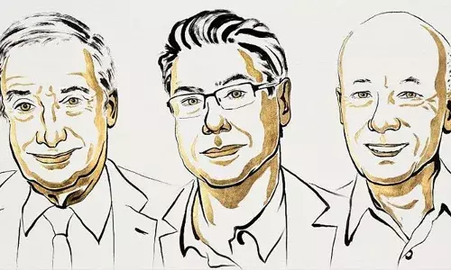 സാമ്പത്തിക ശാസ്ത്രത്തിനുള്ള നൊബേൽ പുരസ്കാരം മൂന്നുപേർക്ക്; അംഗീകാരം നൂതന സാമ്പത്തിക വളര്‍ച്ചയെ കുറിച്ചുള്ള ഗവേഷണത്തിന്