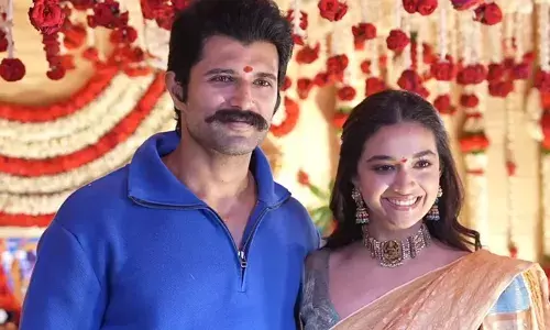 വിജയ് ദേവരകൊണ്ടയുടെ നായികയായി കീർത്തി സുരേഷ്; പാൻ ഇന്ത്യൻ ചിത്രമായ SVC59ന്റെ ചിത്രീകരണം ആരംഭിച്ചു