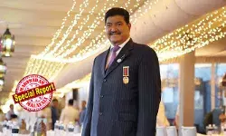 നന്ദിയുണ്ടേ! മുതിര്ന്ന ബാങ്ക് ഉദ്യോഗസ്ഥനോട് ബി ആര് ഷെട്ടി താങ്ക്സ് പറയുന്ന ചിത്രങ്ങള് പാരയായി; ബാങ്കിന്റെ സി.ഇ.ഒയെ കണ്ടിട്ടില്ലെന്നും രേഖകളില് ഒപ്പിട്ടിട്ടില്ലെന്നും തന്റെ ഒപ്പ് വ്യാജമാണെന്നും ഉള്ള വാദങ്ങള് പൊളിഞ്ഞു; അവിശ്വസനീയ നുണകളുടെ ഘോഷയാത്ര എന്ന് ദുബായ് കോടതി; എസ്ബിഐക്ക്, ഷെട്ടി 45.99 ദശലക്ഷം ഡോളര് നല്കണമെന്ന വിധി ഇരുട്ടടി നന്ദിയുണ്ടേ! മുതിര്ന്ന ബാങ്ക് ഉദ്യോഗസ്ഥനോട് ബി ആര് ഷെട്ടി താങ്ക്സ് പറയുന്ന ചിത്രങ്ങള് പാരയായി; ബാങ്കിന്റെ സി.ഇ.ഒയെ കണ്ടിട്ടില്ലെന്നും രേഖകളില് ഒപ്പിട്ടിട്ടില്ലെന്നും തന്റെ ഒപ്പ് വ്യാജമാണെന്നും ഉള്ള വാദങ്ങള് പൊളിഞ്ഞു; അവിശ്വസനീയ നുണകളുടെ ഘോഷയാത്ര എന്ന് ദുബായ് കോടതി; എസ്ബിഐക്ക്, ഷെട്ടി 45.99 ദശലക്ഷം ഡോളര് നല്കണമെന്ന വിധി ഇരുട്ടടി