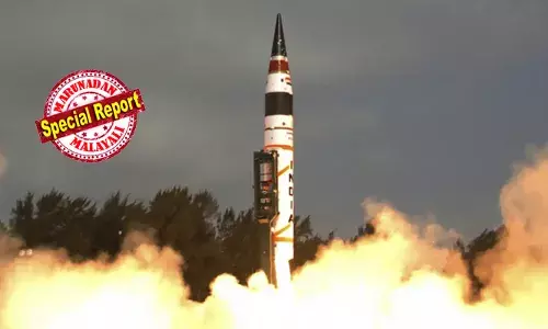 ആദ്യമിറക്കിയ നോട്ടാം മുന്നറിയിപ്പില്‍ അപകടമേഖല 1480 കിലോ മീറ്റര്‍;  തൊട്ടടുത്ത ദിവസം ദൂരപരിധി 2520 കിലോ മീറ്ററായി വര്‍ധിച്ചു; പിന്നാലെ ദൂരപരിധി 3550 കിലോ മീറ്ററാക്കി പുതുക്കി;  ഇന്ത്യ പരീക്ഷിക്കാന്‍ പോകുന്നത് തന്ത്രപ്രധാന ഭൂഖണ്ഡാന്തര ബാലിസ്റ്റിക് മിസൈല്‍?  അണിയറയില്‍ അഗ്‌നി-6 മിസൈലോ? നിരീക്ഷിക്കാന്‍ ചൈനയും യുഎസും ഇന്ത്യന്‍ മഹാസമുദ്ര മേഖലയില്‍