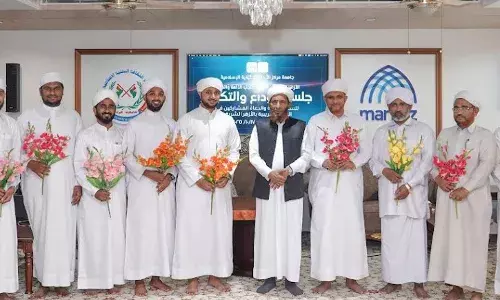 അല് അസ്ഹര് ഇന്റര്നാഷണല് ലീഡര്ഷിപ്പ് ട്രെയിനിങ്:മര്കസ് സംഘം ഈജിപ്തിലെത്തി അല് അസ്ഹര് ഇന്റര്നാഷണല് ലീഡര്ഷിപ്പ് ട്രെയിനിങ്:മര്കസ് സംഘം ഈജിപ്തിലെത്തി