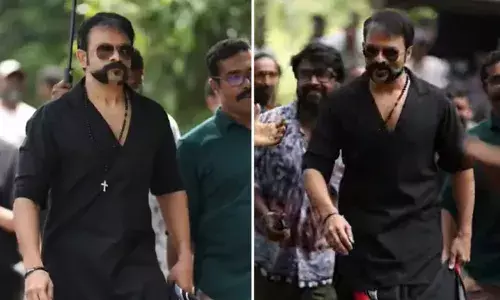 ഷാജി പാപ്പനായി വീണ്ടും ജയസൂര്യ;  കാരവനില്‍ നിന്നും മേക്കപ്പോടെ മാസ് എന്‍ട്രി;  കയ്യടികളോടെ വരവേറ്റ് അണിയറപ്രവര്‍ത്തകര്‍