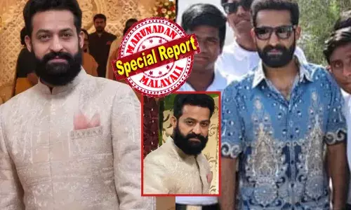 ഇതെന്തുപറ്റി...ആകെ ക്ഷീണിച്ച് പോയല്ലോ..!!; ആർആർആർ ൽ പുലിയോട് വരെ മല്ലിട്ട് നിന്ന മുഖം; ഒരു പരിപാടിയിൽ പങ്കെടുക്കാൻ എത്തിയ താരത്തിന്റെ ഇപ്പോഴത്തെ അവസ്ഥ കണ്ട് ആരാധകർക്ക് സങ്കടം; ജൂനിയര്‍ എന്‍ടിആറിന്റെ ആരോഗ്യത്തിന് പറ്റിയത്; ആശങ്കയിൽ സിനിമ ലോകം