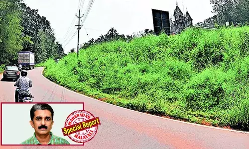 ചെങ്ങളായി ചേരന്‍കുന്നിലെ കൊടുംവളവില്‍ പെട്രോള്‍ പമ്പ് സ്ഥാപിച്ചാല്‍ വന്‍ അപകടസാധ്യത; രണ്ടു വകുപ്പുകള്‍ എന്‍ഒസിയെ എതിര്‍ത്തിട്ടും സിപിഎമ്മിന് പിടിവാശി; നവീന്‍ ബാബുവിന്റെ ജീവനെടുത്തതും ആ പക;  എന്‍ഒസി കിട്ടിയിട്ടും പെട്രോള്‍ പമ്പ് തുടങ്ങിയില്ല;  ദുരന്തസ്മാരകം പോലെ കാടുപിടിച്ചു പാട്ടത്തിനെടുത്ത സ്ഥലം; നവീന്‍ ബാബു മരിച്ച് ഒരു വര്‍ഷം തികയുമ്പോള്‍  ഉത്തരം കിട്ടാതെ നിരവധി ചോദ്യങ്ങള്‍