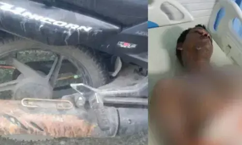 മുന്നിലൂടെ പോയ ലോറിയിൽ നിന്ന് ആസിഡ് തെറിച്ചുവീണ് അപകടം; ബൈക്ക് യാത്രികനായ യുവാവിന് ഗുരുതരമായി പൊള്ളലേറ്റു; കഴുത്തിലും കൈയിലും മാരക പരിക്ക്; ആശുപത്രിയിൽ പ്രവേശിപ്പിച്ചു