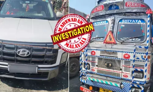 ഹൈവേയിലൂടെ സ്പീഡ് കുറച്ച് പോകുന്ന ട്രക്ക്; മുന്നിലൂടെ പൈലറ്റ് വാഹനമായി ഒരു ഹ്യുണ്ടായ് ക്രെറ്റ; കണ്ടാൽ തന്നെ എന്തോ..പന്തികേട്; ഞൊടിയിടയിൽ പൊലീസിന് അലർട്ട് കോൾ; ചെയ്‌സ് ചെയ്ത് വളഞ്ഞുള്ള പരിശോധനയിൽ നെഞ്ചിടിപ്പ്; ഉപ്പ് ചാക്കിനുള്ളിൽ കണ്ടത്