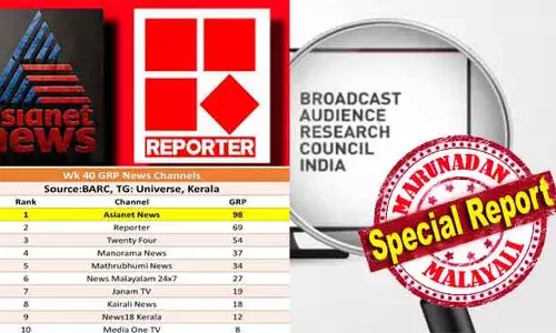 മെസി വരുമെന്ന ബിഗ് ബ്രേക്കും എതിരാളിക്ക് രക്ഷയില്ല; ശബരിമലയിലും ഉണ്ണികൃഷ്ണന്‍ പോറ്റിയിലും തന്നെ മലയാളിയുടെ വാര്‍ത്താ മനസ്സ്; നേരോടെ നിര്‍ഭയം നിരന്തരം 40-ാം ആഴ്ചയിലും കുതിപ്പ്; റിപ്പോര്‍ട്ടര്‍ ബഹുദൂരം പിന്നിലേക്കും; ബാര്‍ക്കില്‍ തെളിയുന്നത് ഏഷ്യാനെറ്റ് ന്യൂസിന്റെ കരുത്ത്; അര്‍ജന്റീനിയന്‍ വരവ് മാറ്റമാകുമോ?