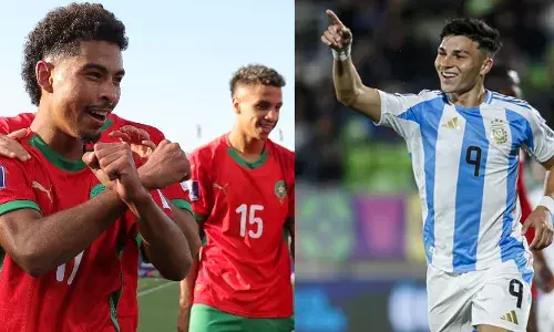 കൊളംബിയയെ തകർത്ത് അർജന്റീന അണ്ടർ 20 ഫുട്‌ബോൾ ലോകകപ്പ് ഫൈനലിൽ; എതിരാളികൾ മൊറോക്കോ; ആഫ്രിക്കൻ കരുത്തർ സെമിയിൽ ഫ്രാൻസിനെ പരാജയപ്പെടുത്തിയത് പെനാൽറ്റി ഷൂട്ടൗട്ടിൽ