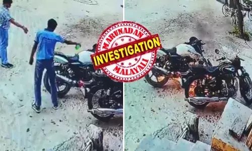 ഇപ്പോൾ നിങ്ങൾ കണ്ടത് വെറും ട്രെയിലർ..; ഇനി ബാക്കി കാണാൻ പോകുന്നതേ ഉള്ളൂ..!!; വീട്ടുമുറ്റത്ത് പാർക്ക് ചെയ്തിരുന്ന രണ്ടു ബൈക്കുകൾ; അതുവഴി നീല പാന്‍റും ഷര്‍ട്ടും ധരിച്ച രണ്ടുപേരുടെ എൻട്രിയിൽ തീആളിക്കത്തി; വീട്ടുകാർ ഭയന്ന് വിറച്ച് നിൽക്കവേ ഒരു കോൾ; പിന്നെ നടന്നത് സിനിമയെ വെല്ലും രംഗങ്ങൾ