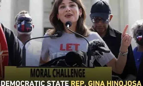 ടെക്സാസ് ഗവര്ണര് സ്ഥാനാര്ത്ഥിയായി ജിന ഹിനോസോജസാ മത്സരത്തില് ടെക്സാസ് ഗവര്ണര് സ്ഥാനാര്ത്ഥിയായി ജിന ഹിനോസോജസാ മത്സരത്തില്