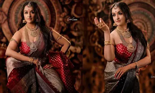 രാജകീയ പ്രൗഢിയിൽ തിളങ്ങി ശാലുമേനോൻ; കാന്താരയിലെ കനകാവതി മനോഹരമായിട്ടുണ്ടെന്ന് ആരാധകർ; വൈറലായി ചിത്രങ്ങൾ